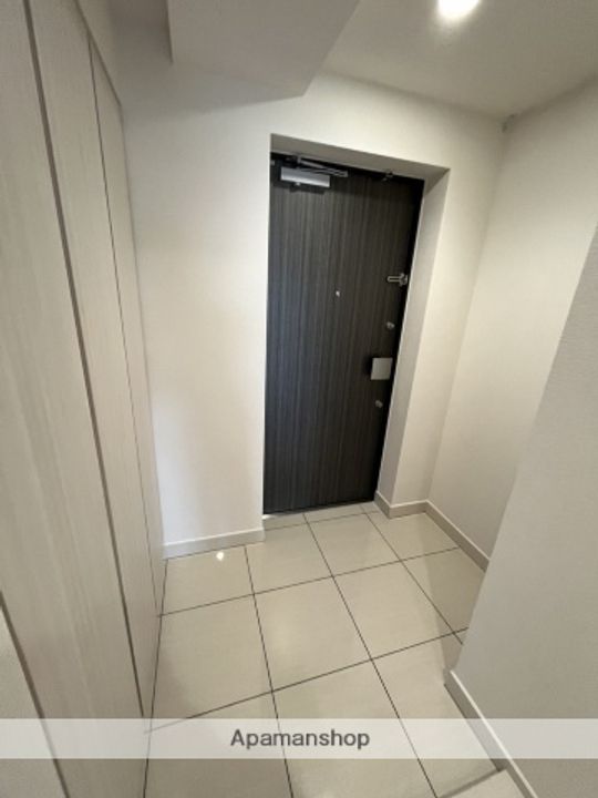 東京都江東区亀戸5丁目の賃貸マンションの玄関