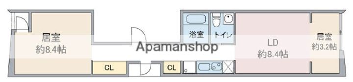 FLORAISON HANAKAWADOの間取り