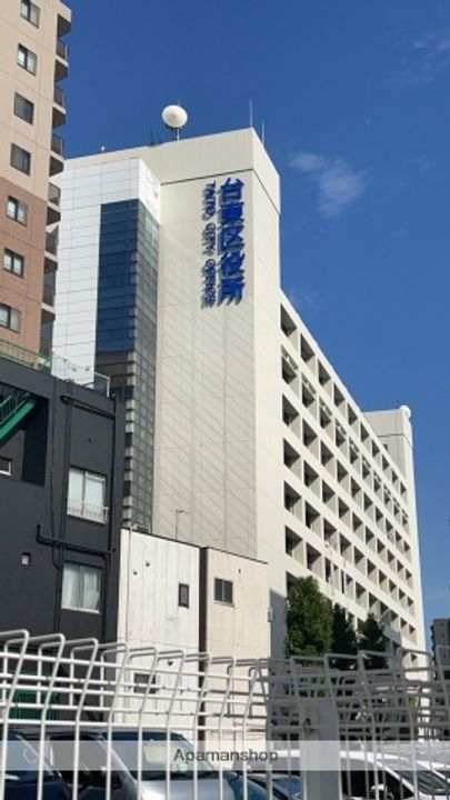 東京都台東区松が谷2丁目の賃貸マンションの周辺