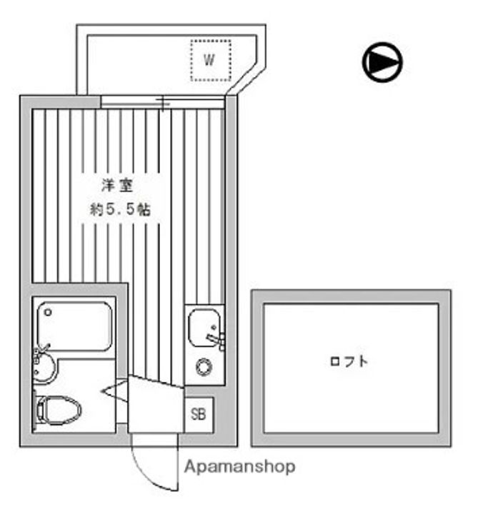 シャトー武蔵境の間取り