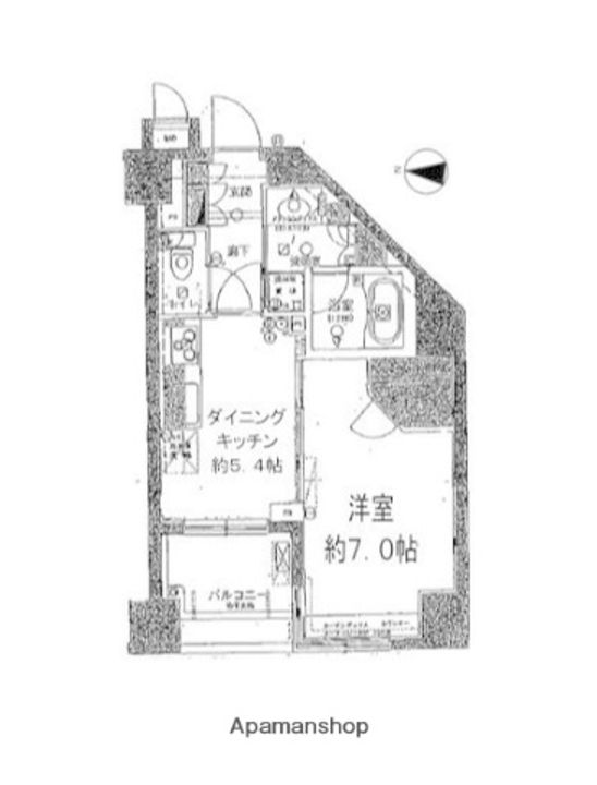 ルピナス王子駅前の間取り