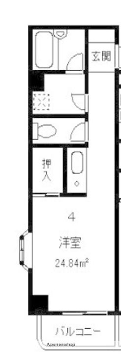 メゾンボヌールの間取り