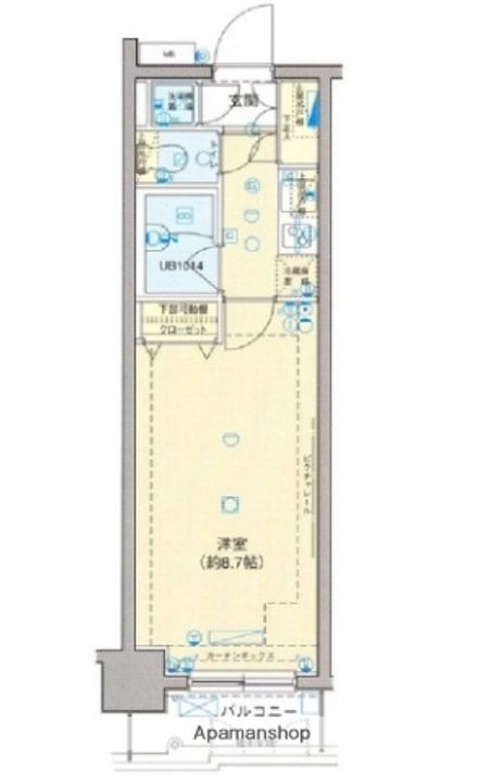 パレステュディオ笹塚の間取り