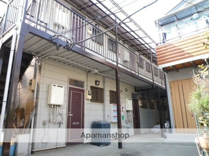 東京都北区滝野川7丁目の賃貸アパートの外観