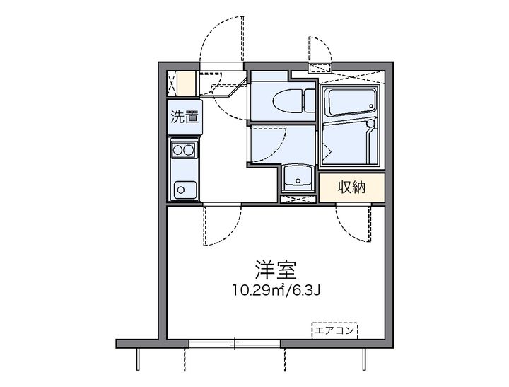 レオネクストブラウンハイツの間取り