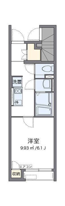 クレイノルーチェ ガジンの間取り