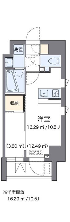 LOVIE麻布十番の間取り