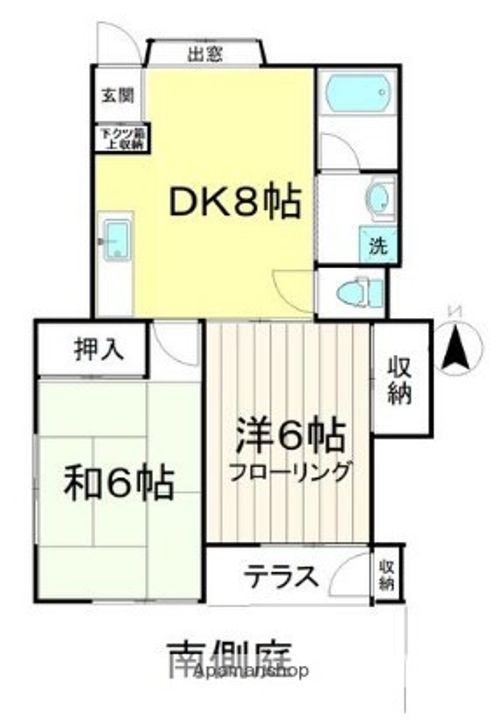 コーポチェリーの間取り
