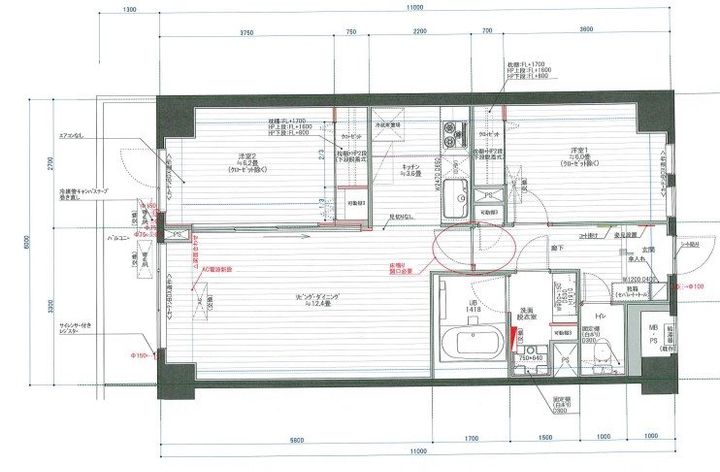 レジディア目白の間取り