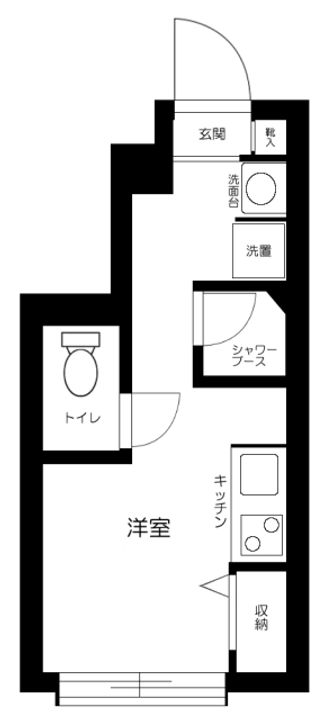 東京都武蔵野市吉祥寺本町3丁目の賃貸マンションの間取り