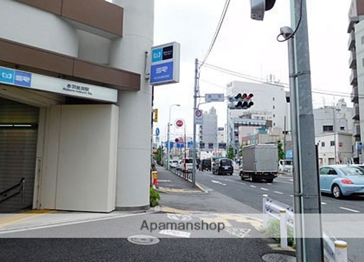 東京都北区赤羽北1丁目の賃貸マンションの周辺