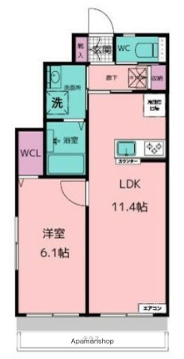 CIEL(シエル)の間取り