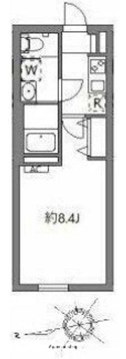 グランピア中野坂上の間取り