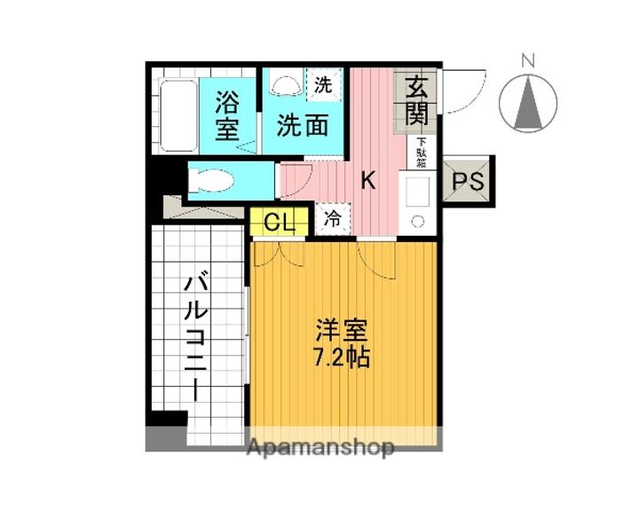 グラストンベリーの間取り