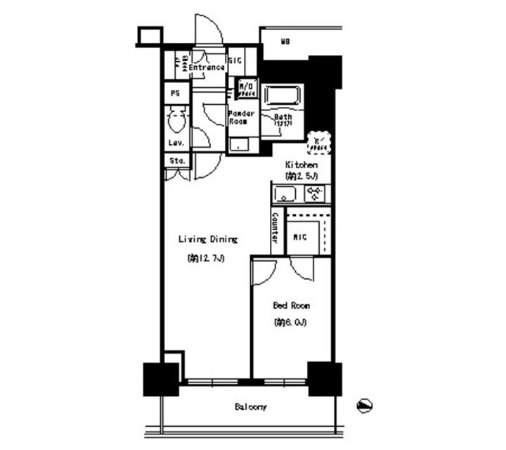 キャナルスクウェア豊洲の間取り