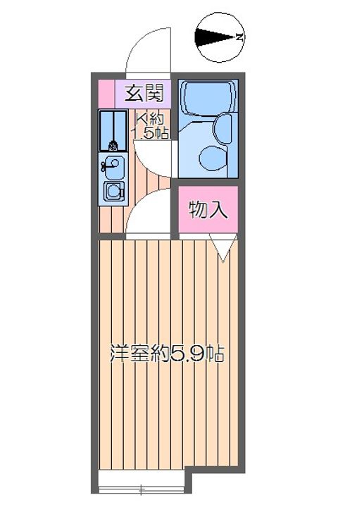 グリーンガーデンIYOの間取り