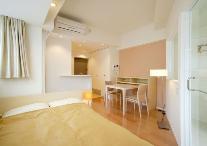 東京都中央区銀座1丁目の賃貸マンションの居間