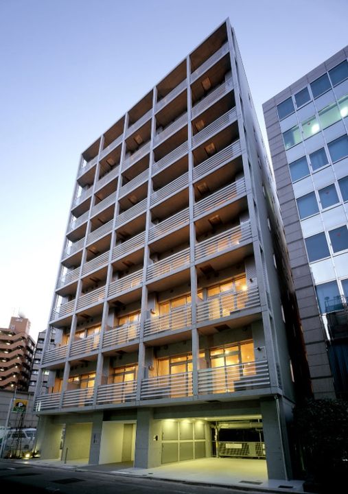 東京都中央区八丁堀3丁目の賃貸マンションの外観