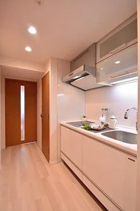 東京都台東区松が谷2丁目の賃貸マンションのキッチン