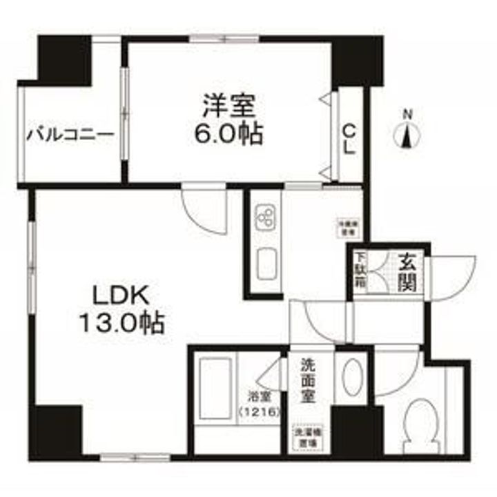 エスペランサK錦糸町の間取り