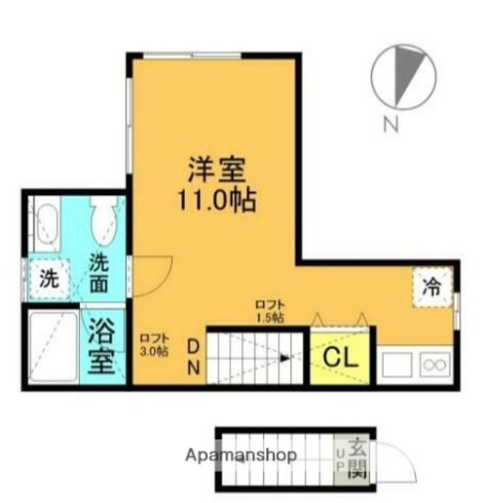 リブ・シェリーの間取り