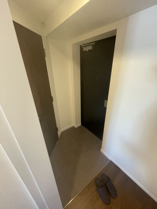 プラウドフラット浅草の玄関