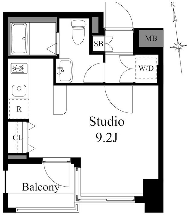 ドゥーエ両国の間取り