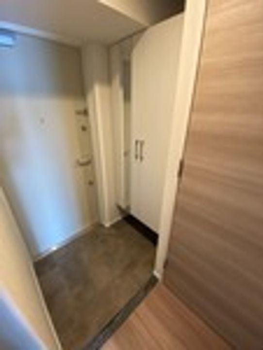 東京都台東区上野桜木1丁目の賃貸マンションの玄関