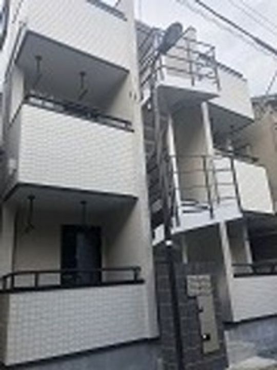 東京都墨田区八広4丁目の賃貸アパートの外観