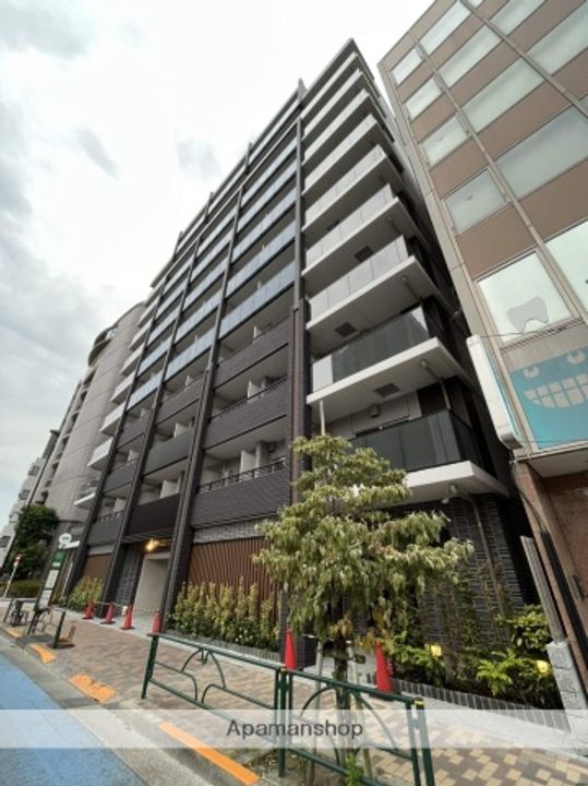 東京都台東区東浅草1丁目の賃貸マンションの外観