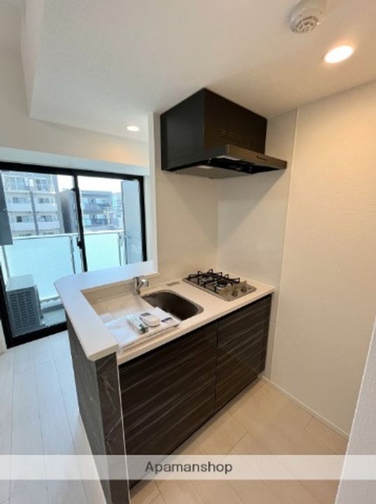 東京都江東区亀戸2丁目の賃貸マンションのキッチン