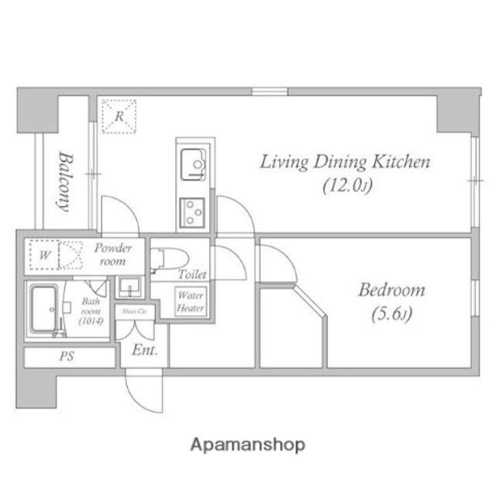 オーパスホームズ八丁堀の間取り