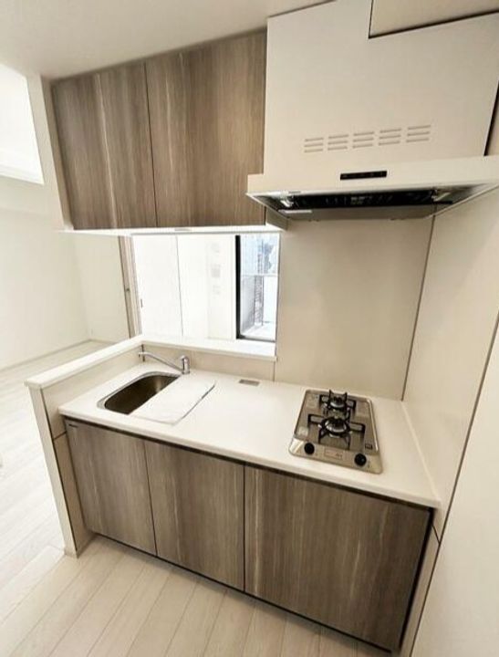 東京都台東区雷門1丁目の賃貸マンションのキッチン