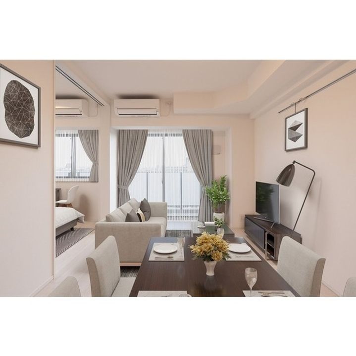 コンフォリア東葛西の居間