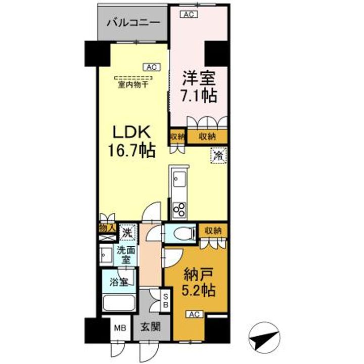 サンジョイアゼロの間取り