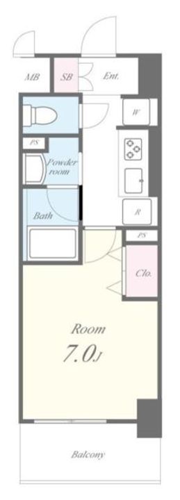 カサ・フェリーチェの間取り