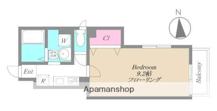 KIHACHI RESIDENCEの間取り