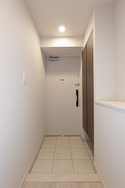 RJRプレシア東十条ガーデンの玄関