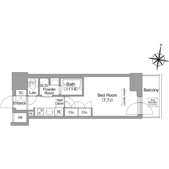 コンフォリア南品川の間取り