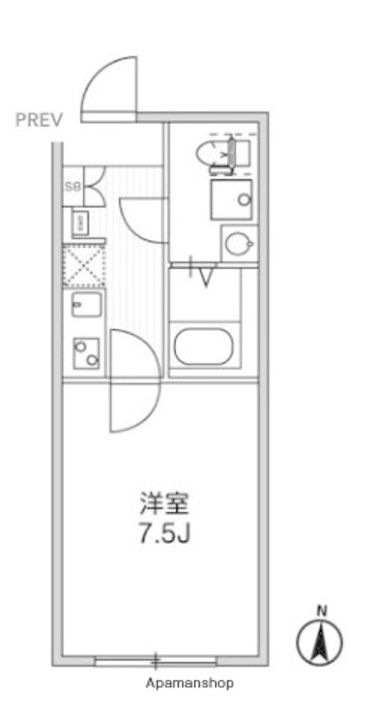 アルティザ西大井ソノリテの間取り