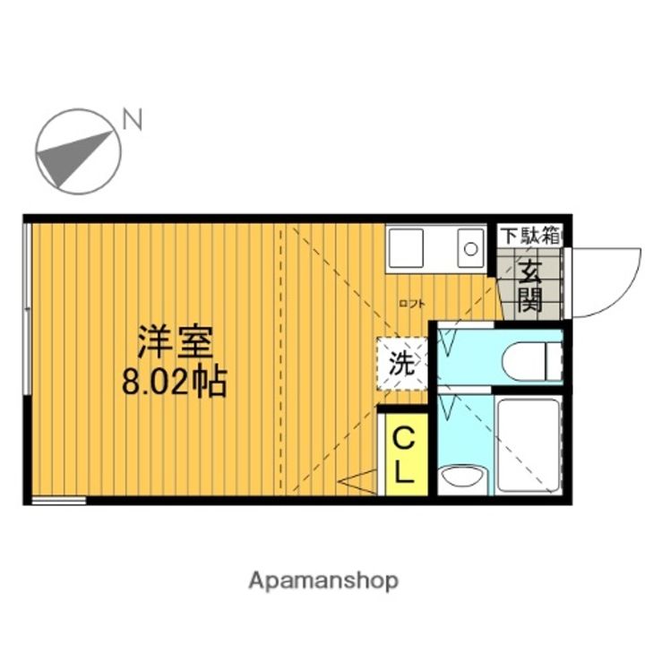サンヒルズ上星川202の間取り