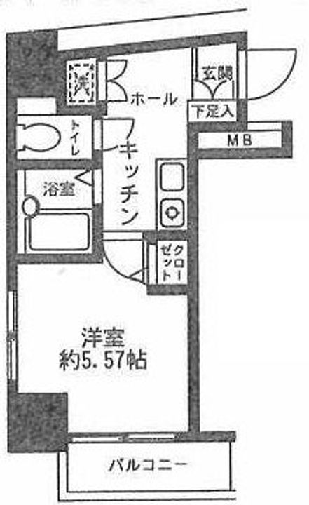 シンシア蒲田ステーションプラザの間取り