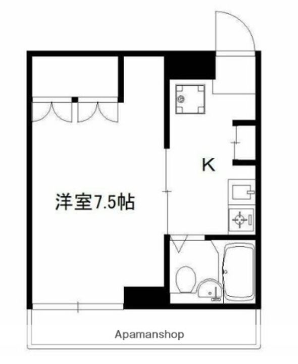 クレール浅野の間取り