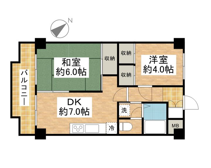 ライオンズマンション調布国領0223の間取り