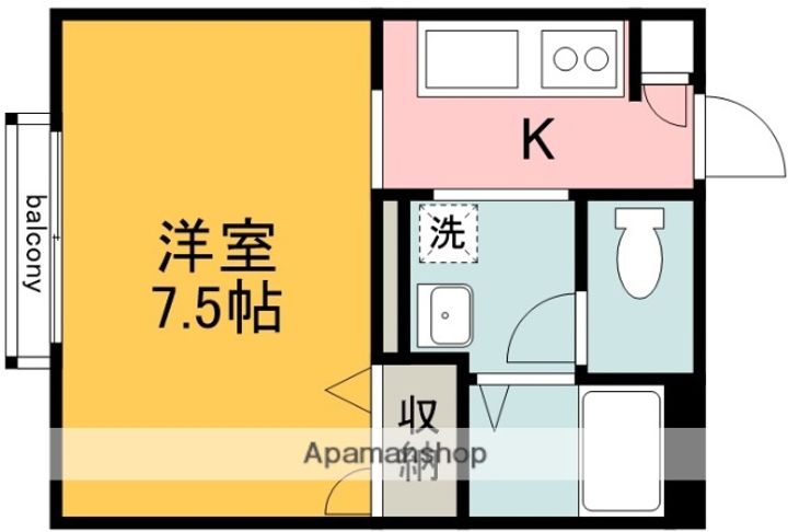 コスモス202の間取り