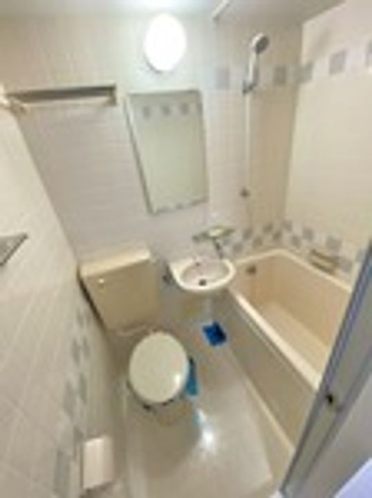 東京都稲城市東長沼の賃貸マンションの風呂