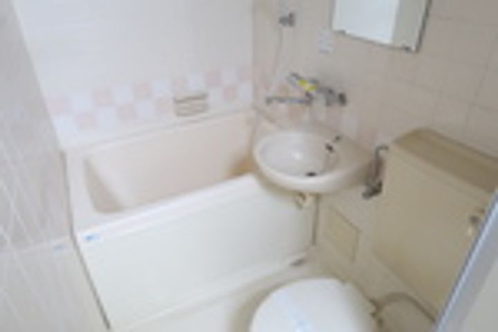 東京都稲城市東長沼の賃貸マンションの風呂