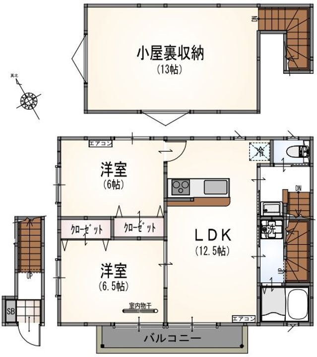サンライズ登戸IIIの間取り