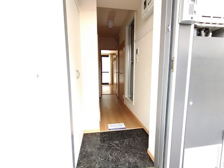 レオパレスアクセス登戸の玄関