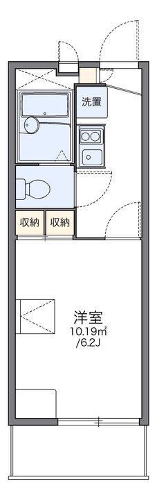 レオパレスヴィレッジの間取り